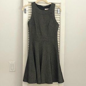 Trina Turk Women's Black Sleeveless Dress / Metallic